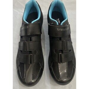 Venzo Bicycle Unisex Road Cycling Riding Shoes 3 Straps Women 9 Mens 7.5